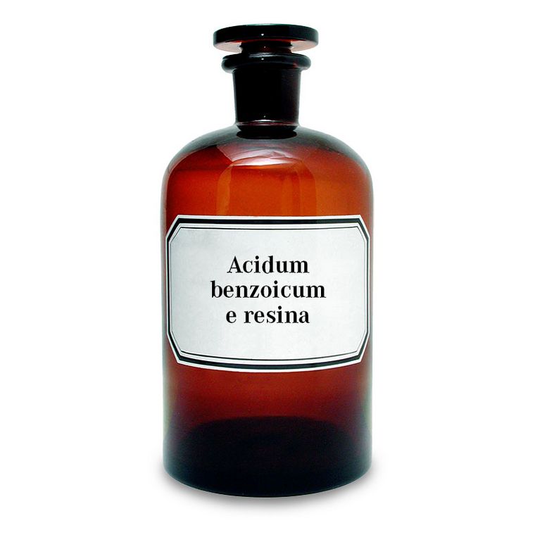 Acidum benzoicum e resina