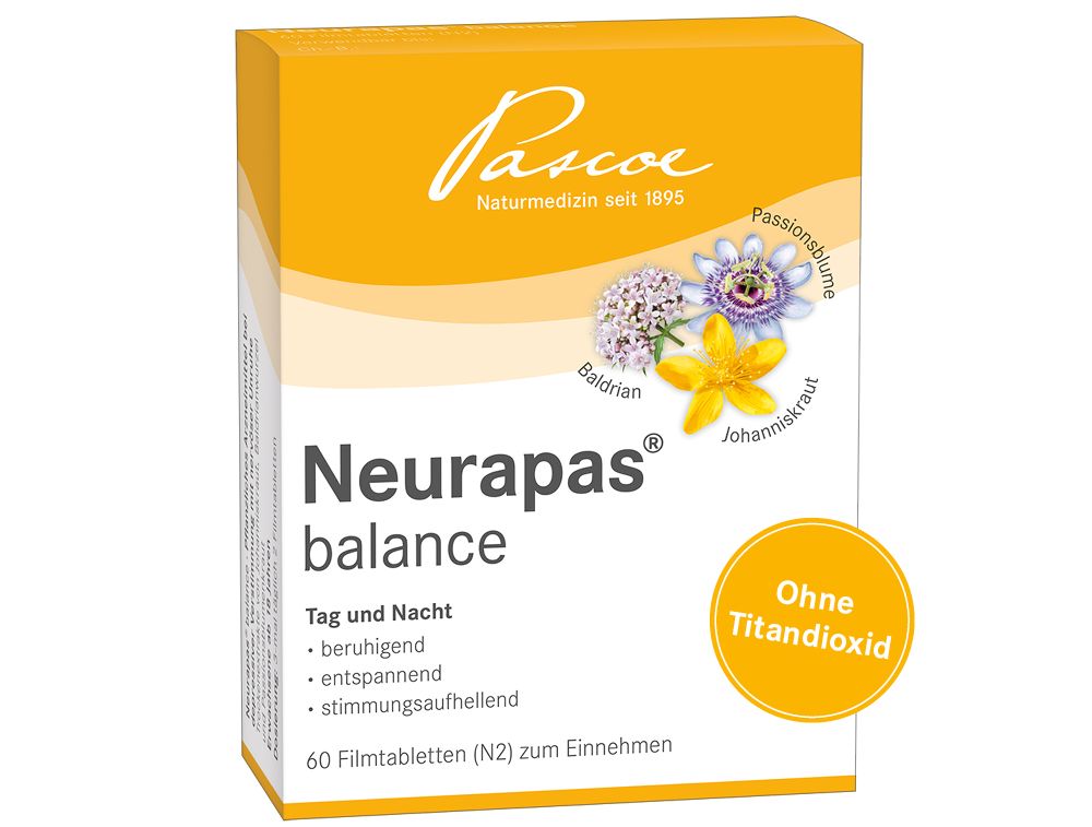 Neurapas balance 60 Packshot PZN 01498137