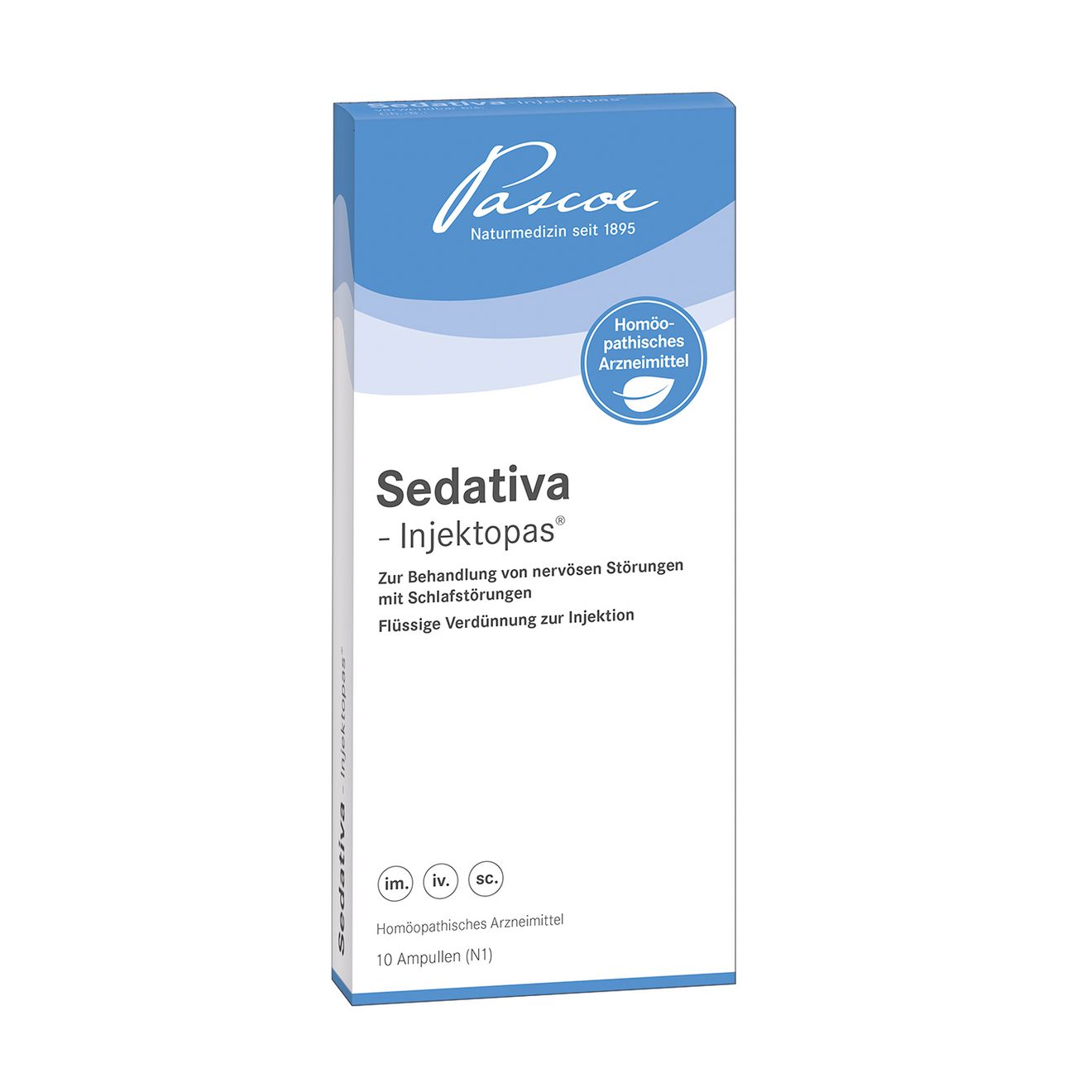 Sedativa-Injektopas 10 x 2 ml Packshot PZN 11127904