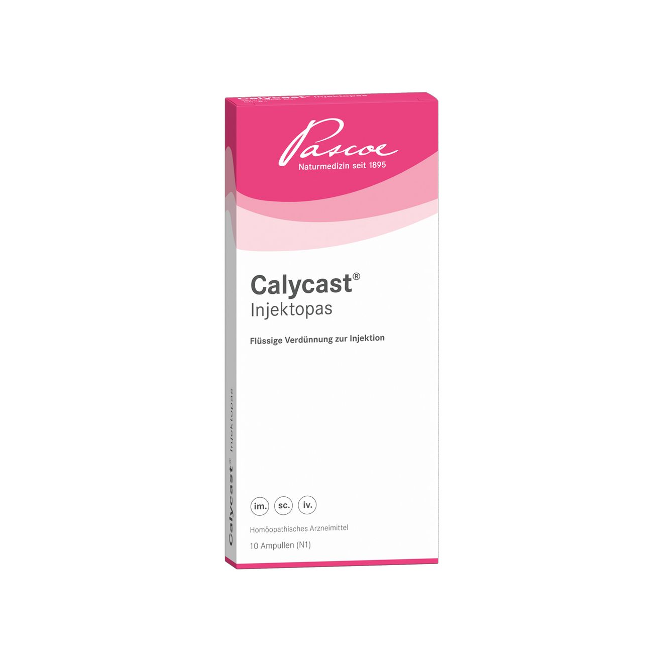 Calycast-Injektopas P 10 x 2 ml Packshot PZN 04853030
