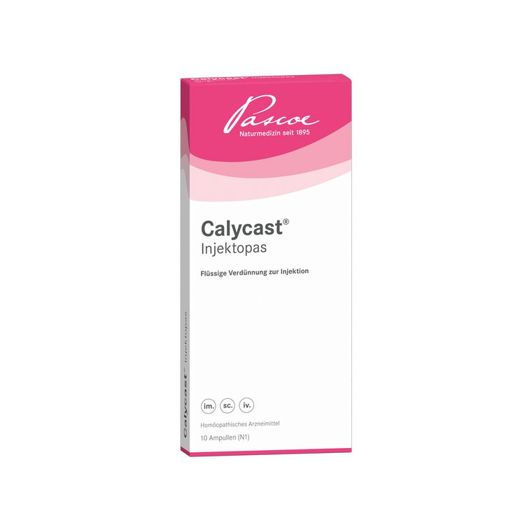 Calycast-Injektopas P 10 x 2 ml Packshot PZN 04853030