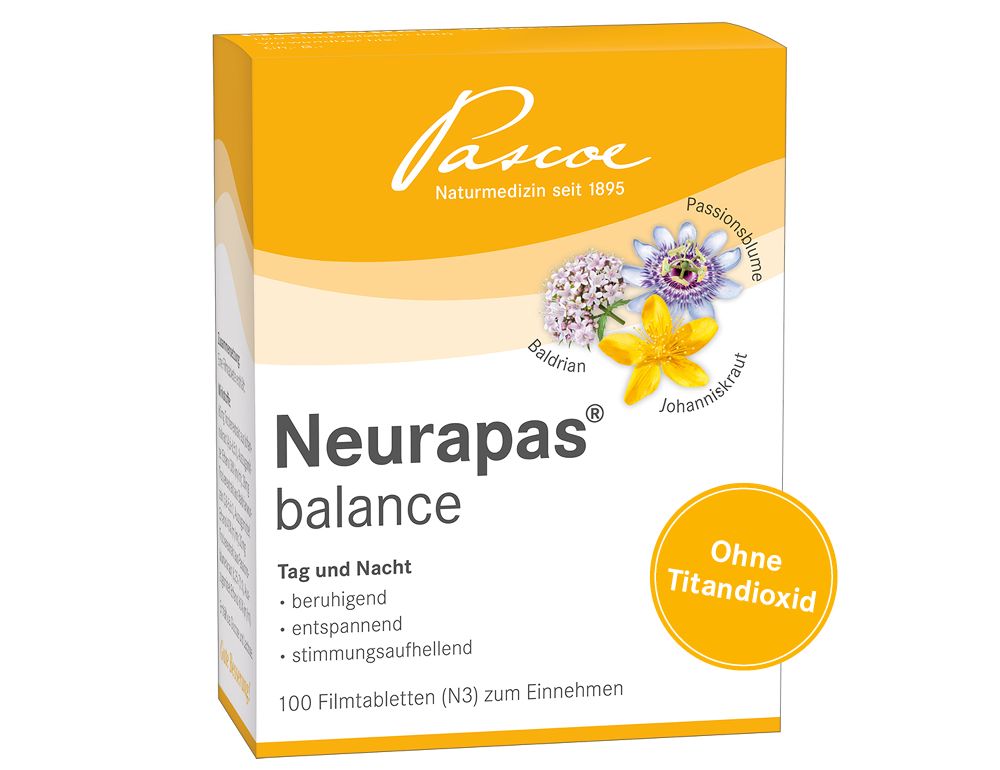 Neurapas balance 100 Packshot PZN 01498143