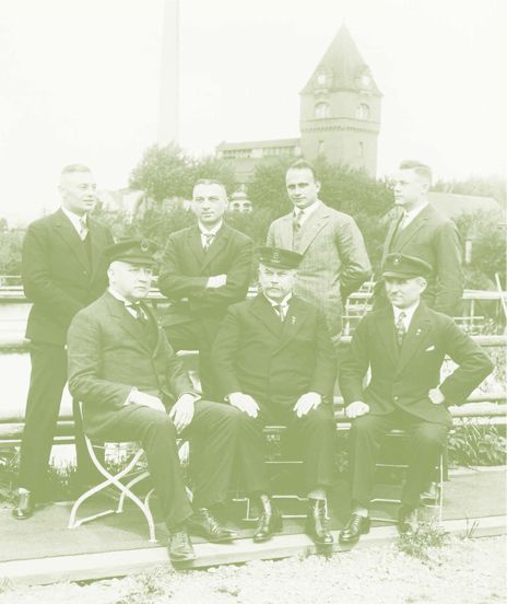 Der Vorstand des Gießener Schwimmvereins 1925/26