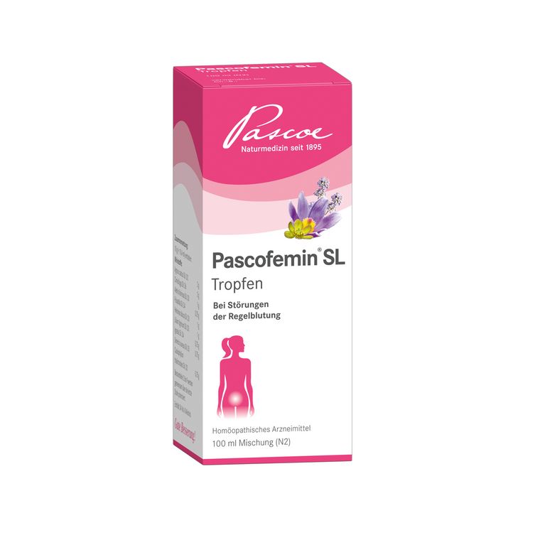 Pascofemin SL 100 ml Tropfen Packshot PZN 03692820