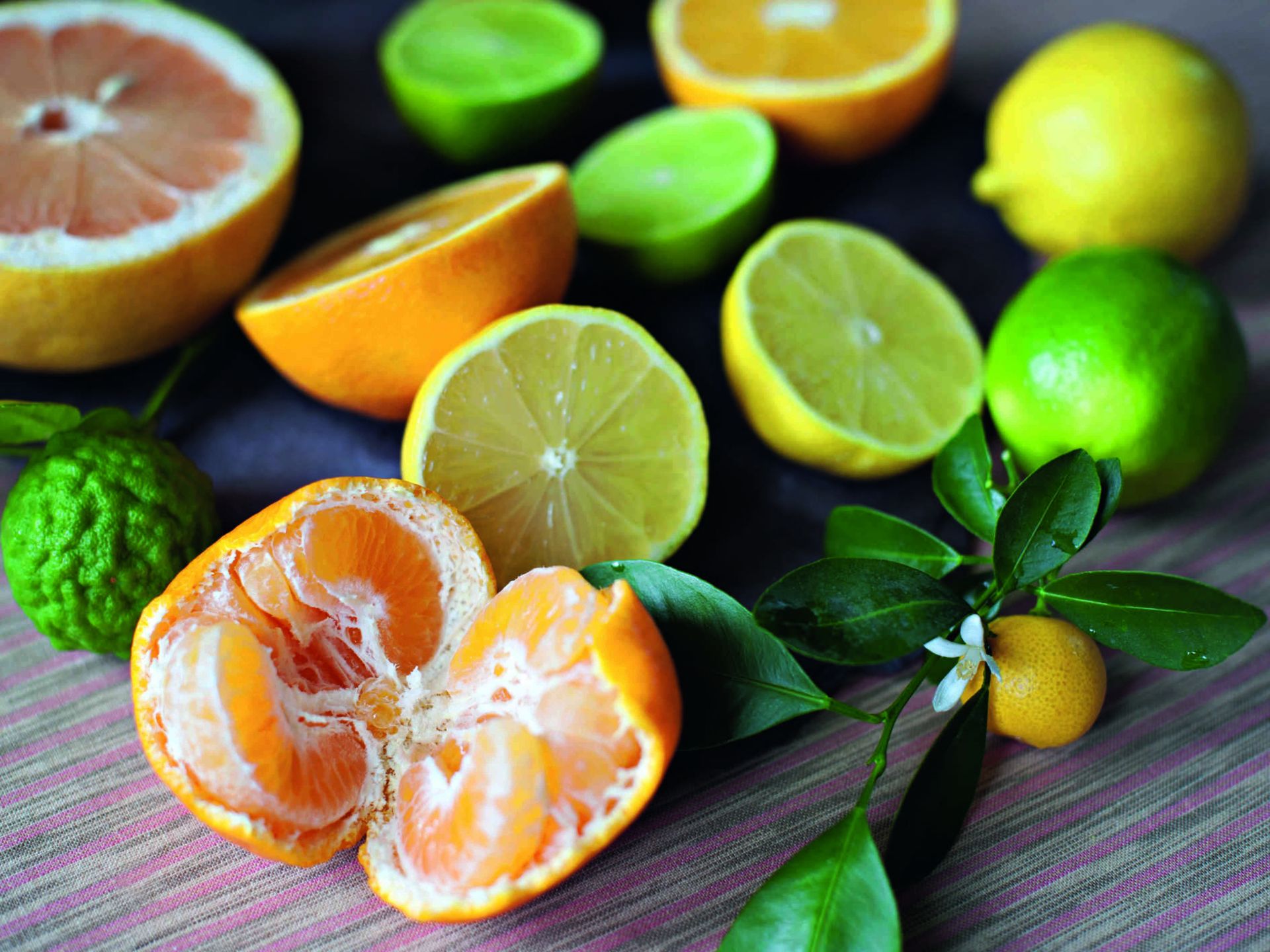 Zitronen und Orangen