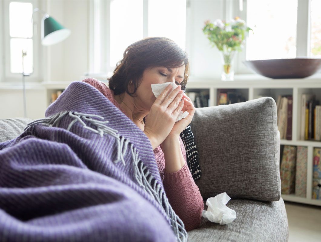Grippe und Erkältung