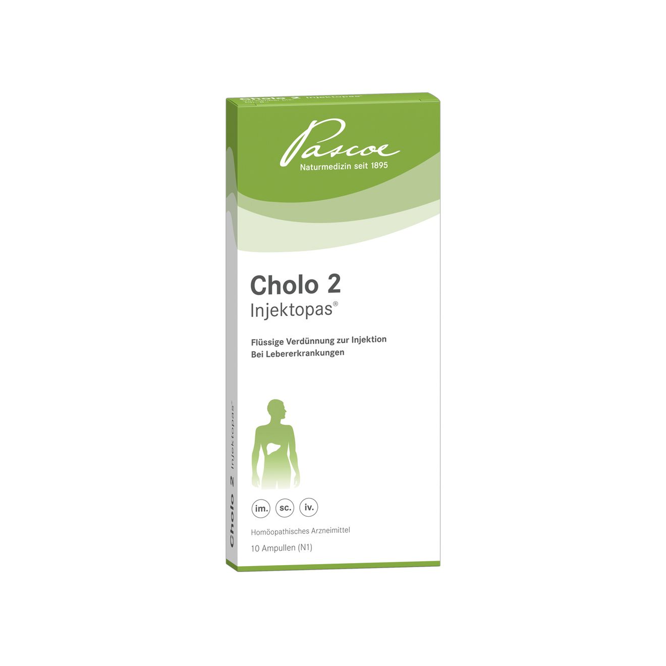 Cholo 2-Injektopas 10 x 2 ml Packshot PZN 11127821