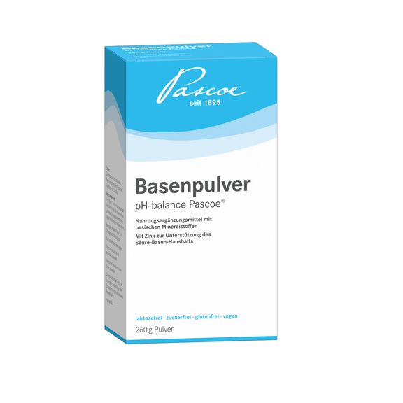 Basenpulver pH-balance Pascoe 260 g Packshot PZN 00047415