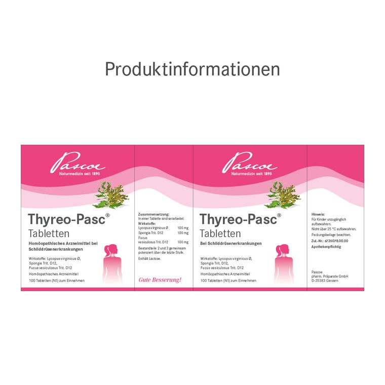 Thyreo-Pasc Tabletten Etikett