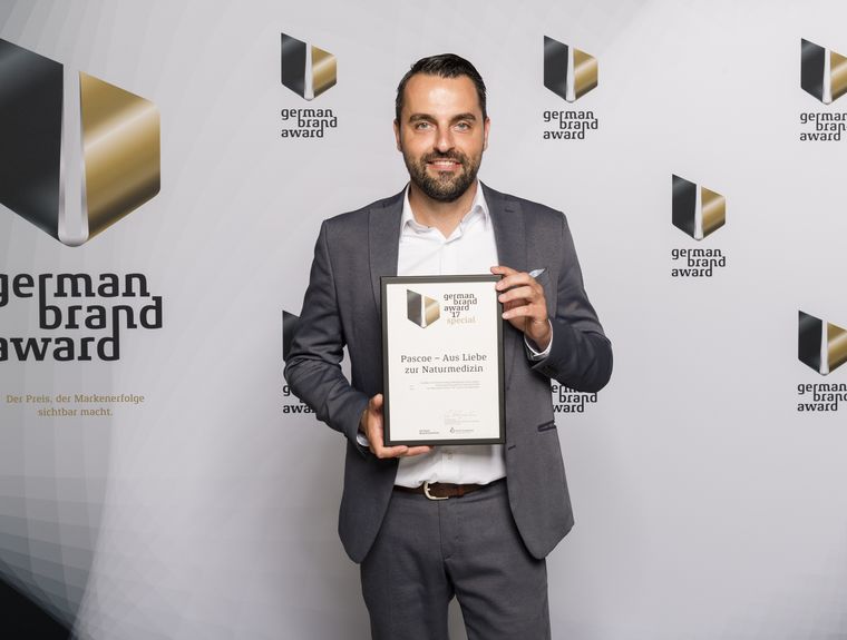 Pascoe erhält den German Brand Award 2017