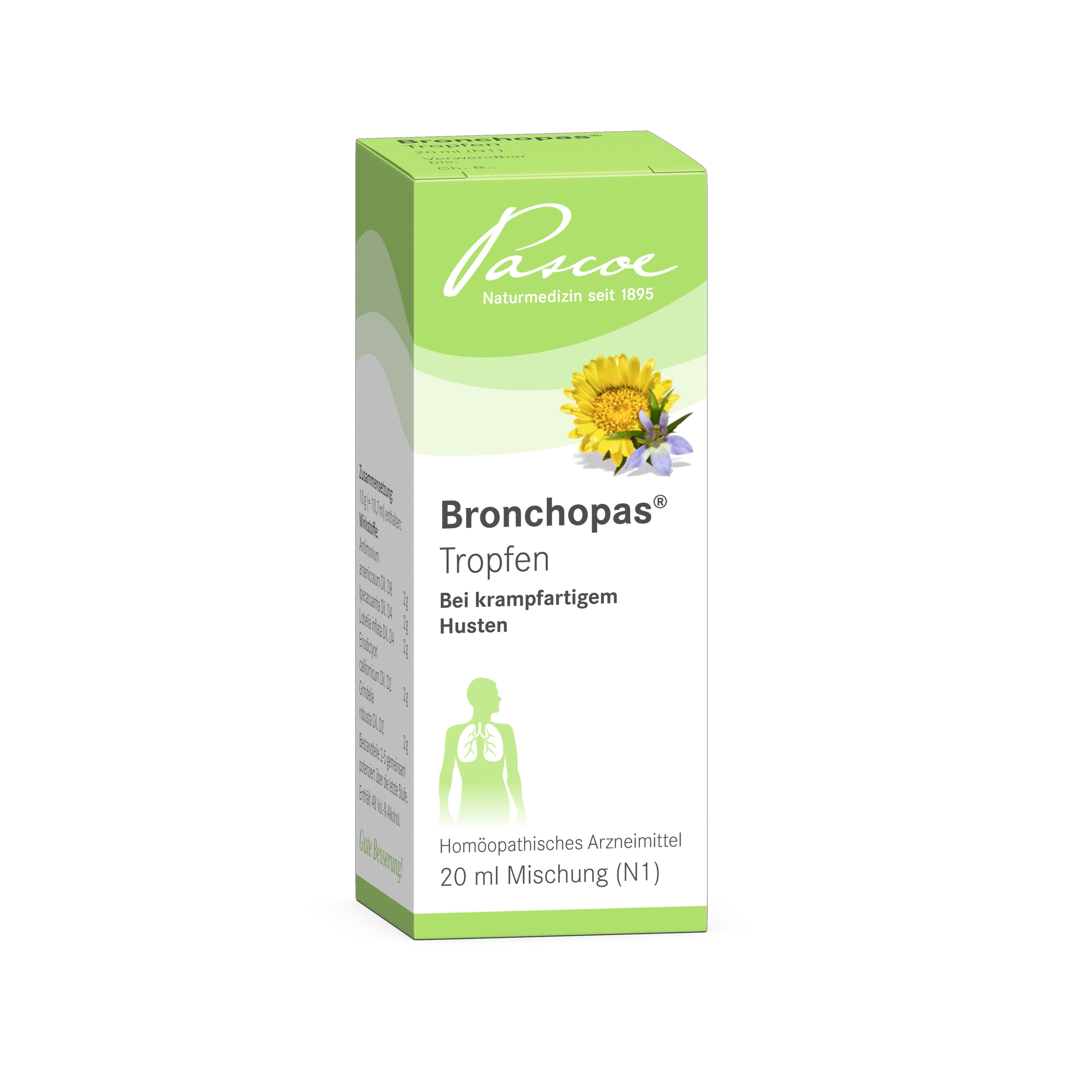 Bronchopas 20 ml Tropfen Packshot PZN 00985102