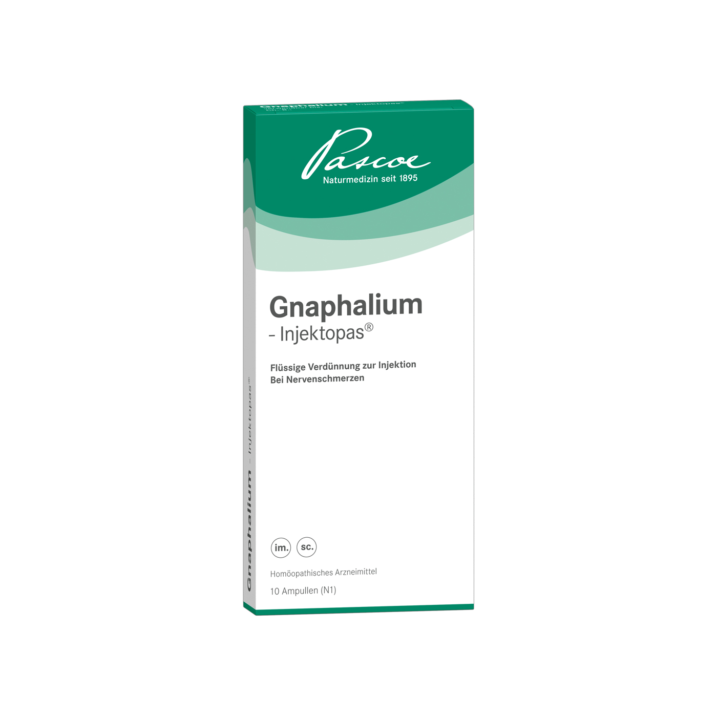 Gnaphalium-Injektopas 10 x 2 ml Packshot PZN 11186031