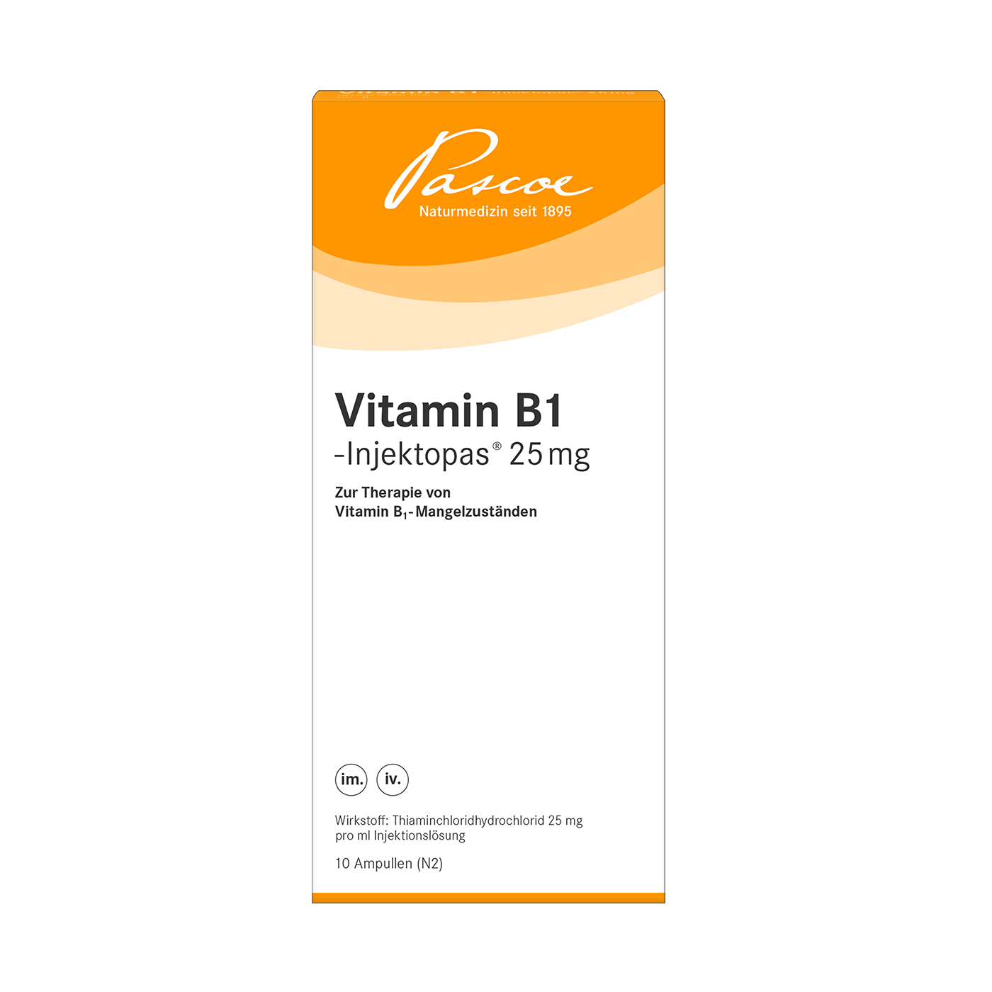 Vitamin B1-Injektopas 25 mgVitamin B1-Injektopas 25 mg