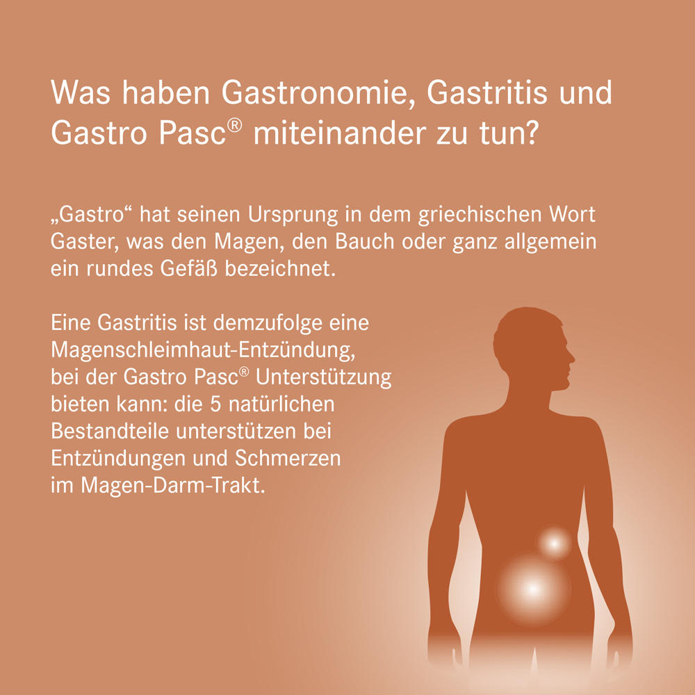 Gastro-Pasc Produktinformationen
