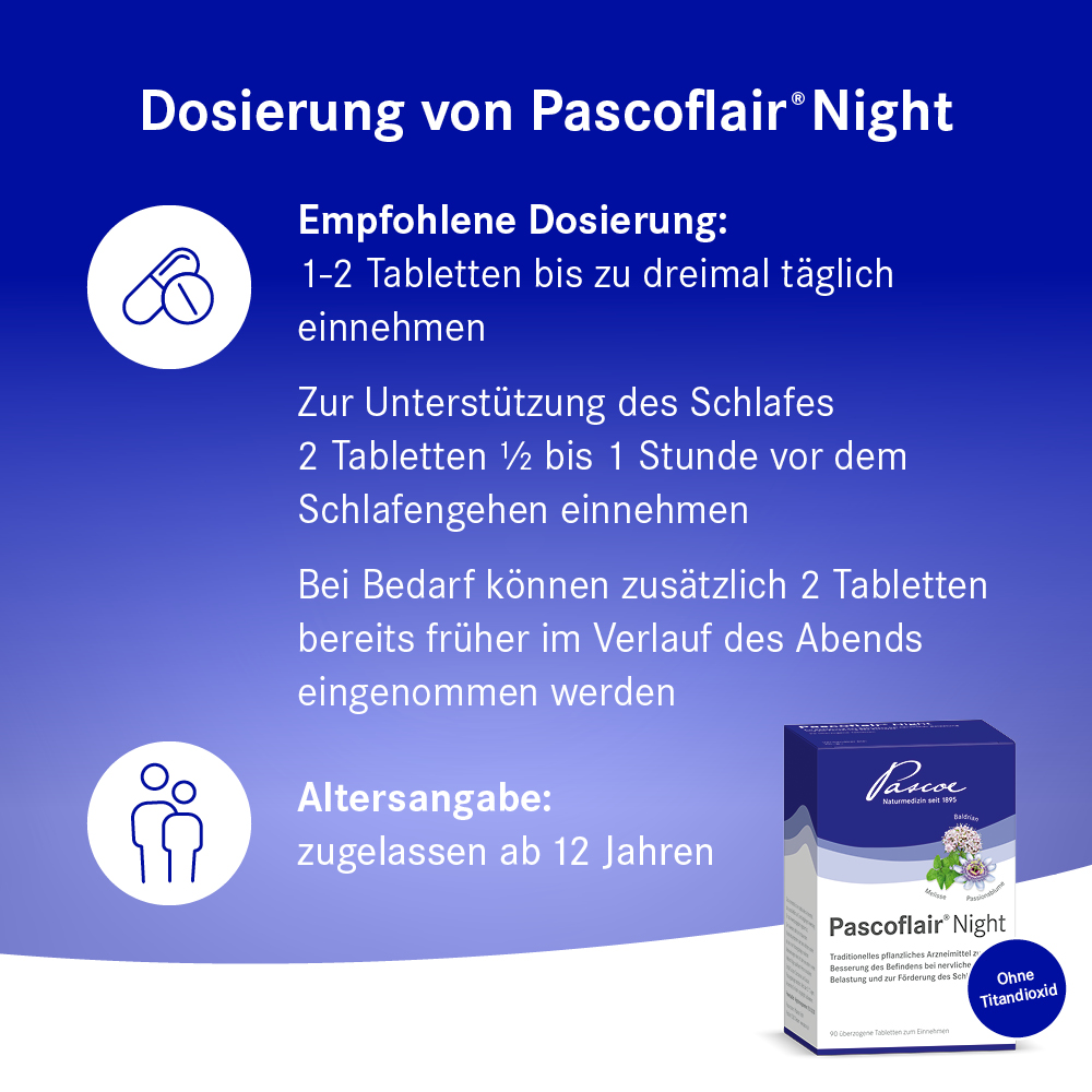 Dosierung Pascoflair Night