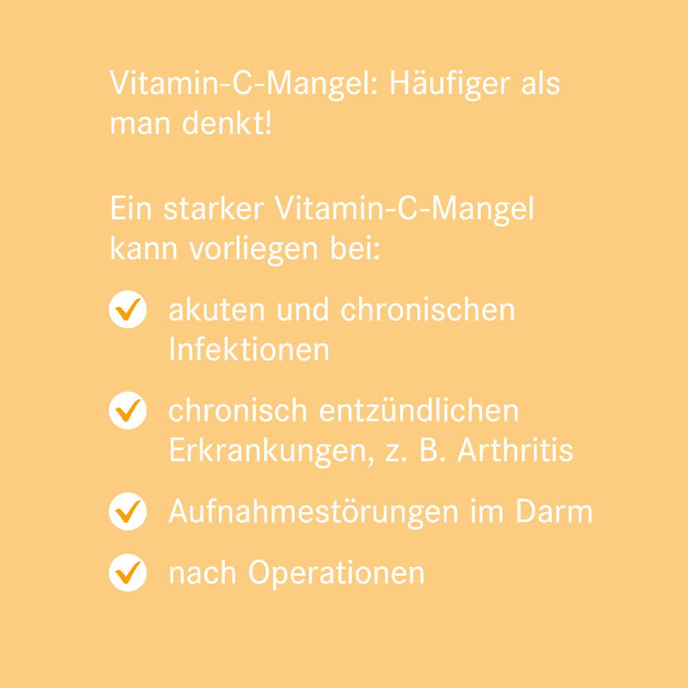 Vitamin-C-Mangel