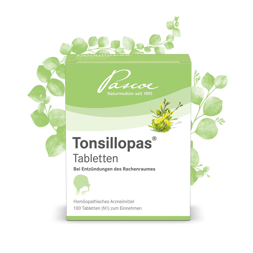 Tonsillopas-Tabletten Packshot