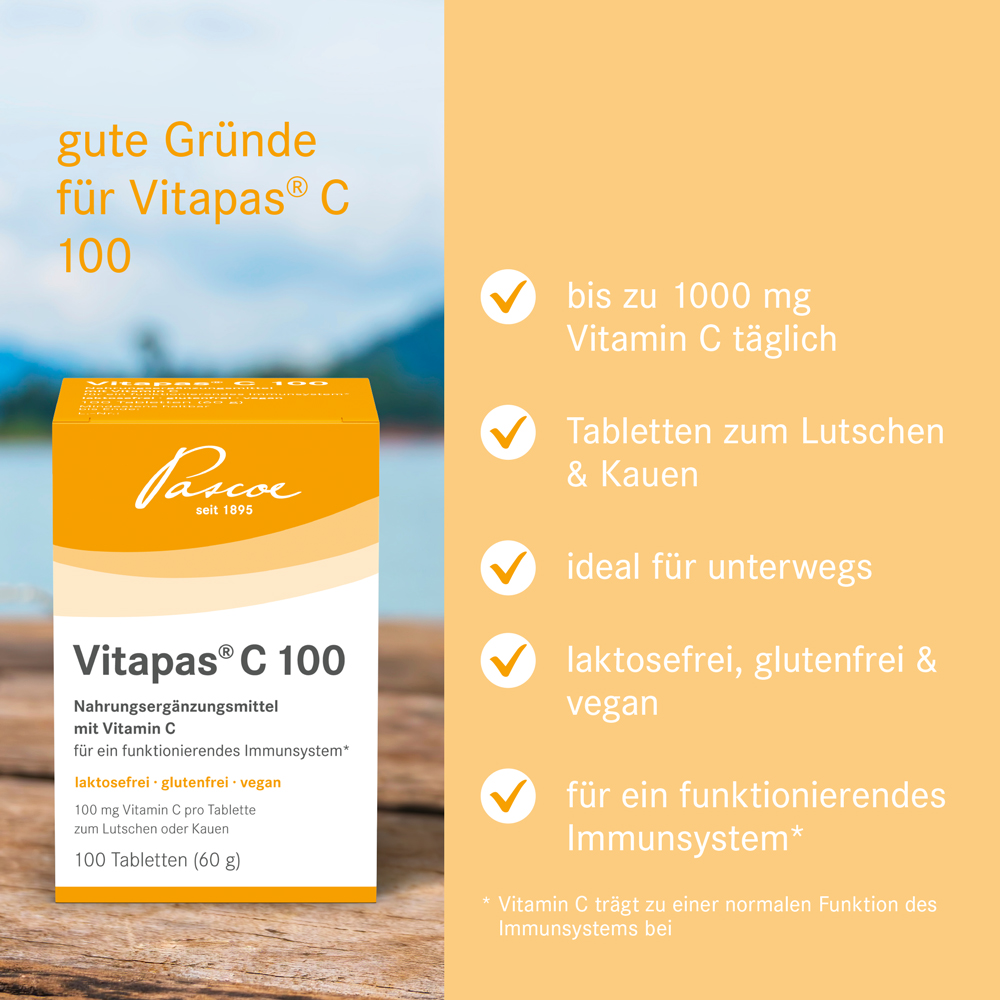 Gute Gründe für Vitapas C 100