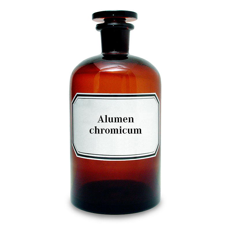 Alumen chromicum (Chrom(III)-kaliumsulfat)