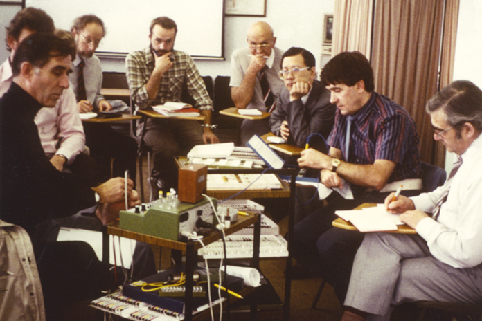 Expertenkonferenz in den 1980er Jahren